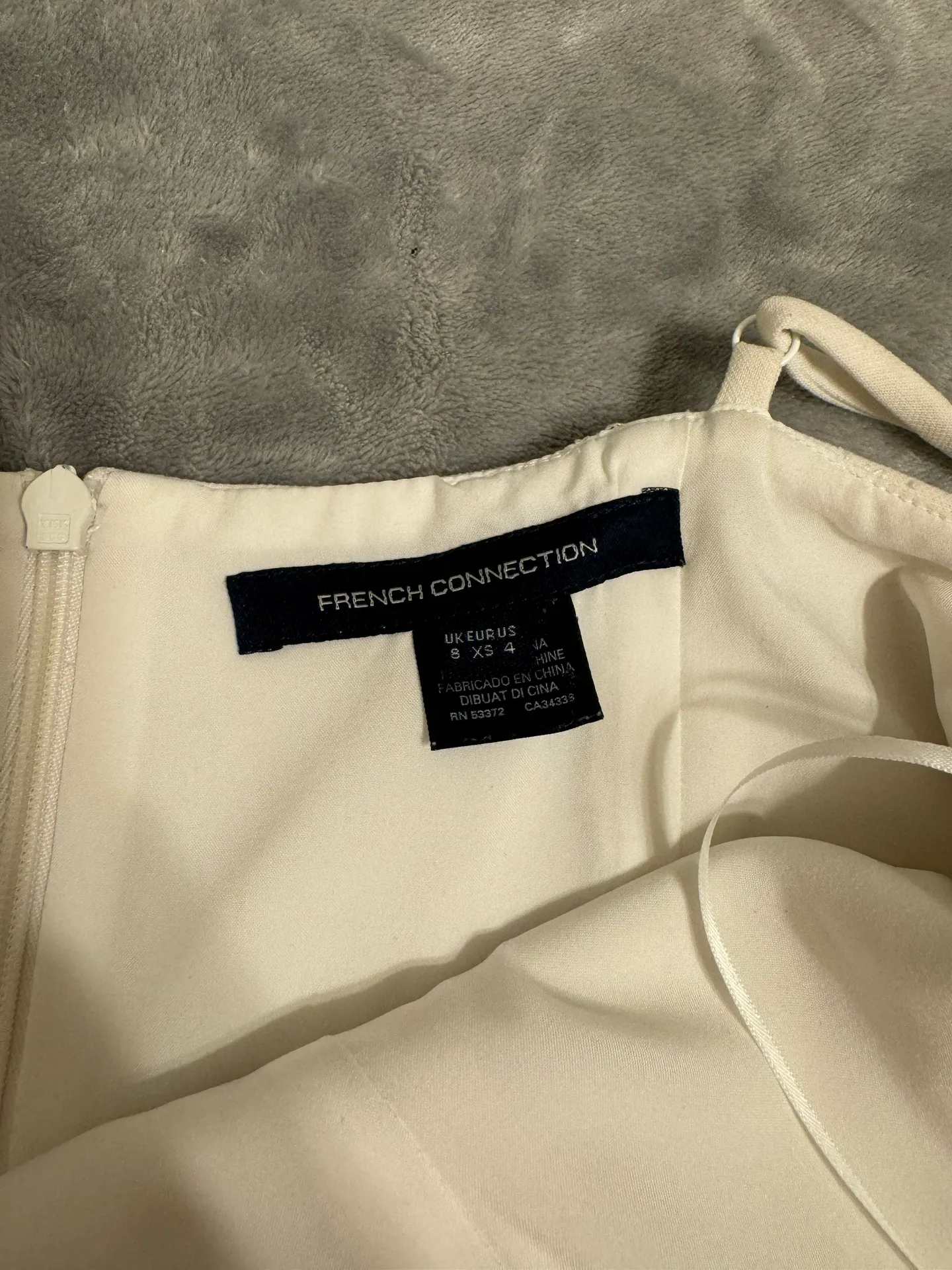 White Mini Dress - Image 3