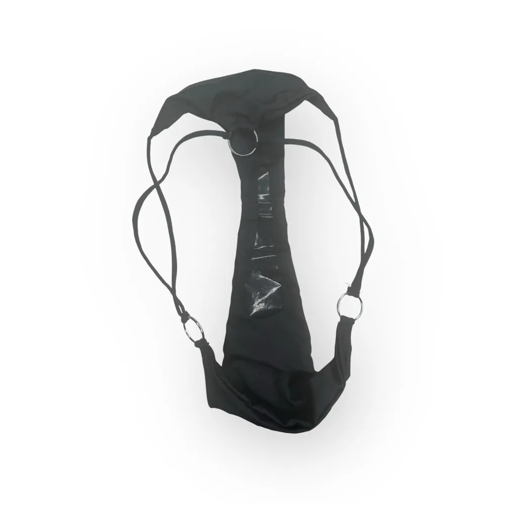 new Frankie’s Bikinis ↯ Kailyn Skimpy Ring Detail Bikini Bottoms ↯ Black ↯ Large - Image 11