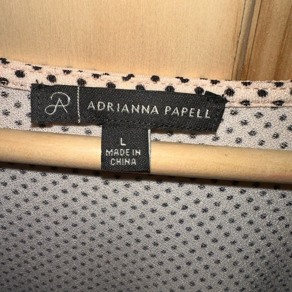 Elegant Pink Polka Dot Blouse - Image 3