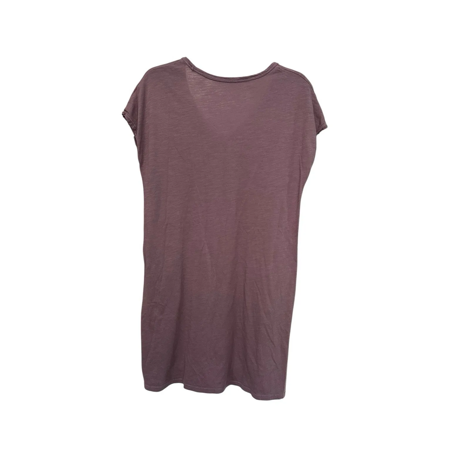 Pact Organic Cotton T-shirt‎ Dress Pink Small Short Sleeve Pockets #UV12-4 - Image 4