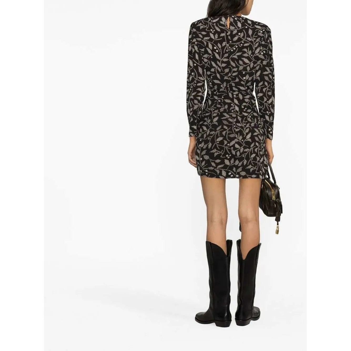 Isabel Marant Etoile DULCE PRINTED DRESS Size 4 - Image 3