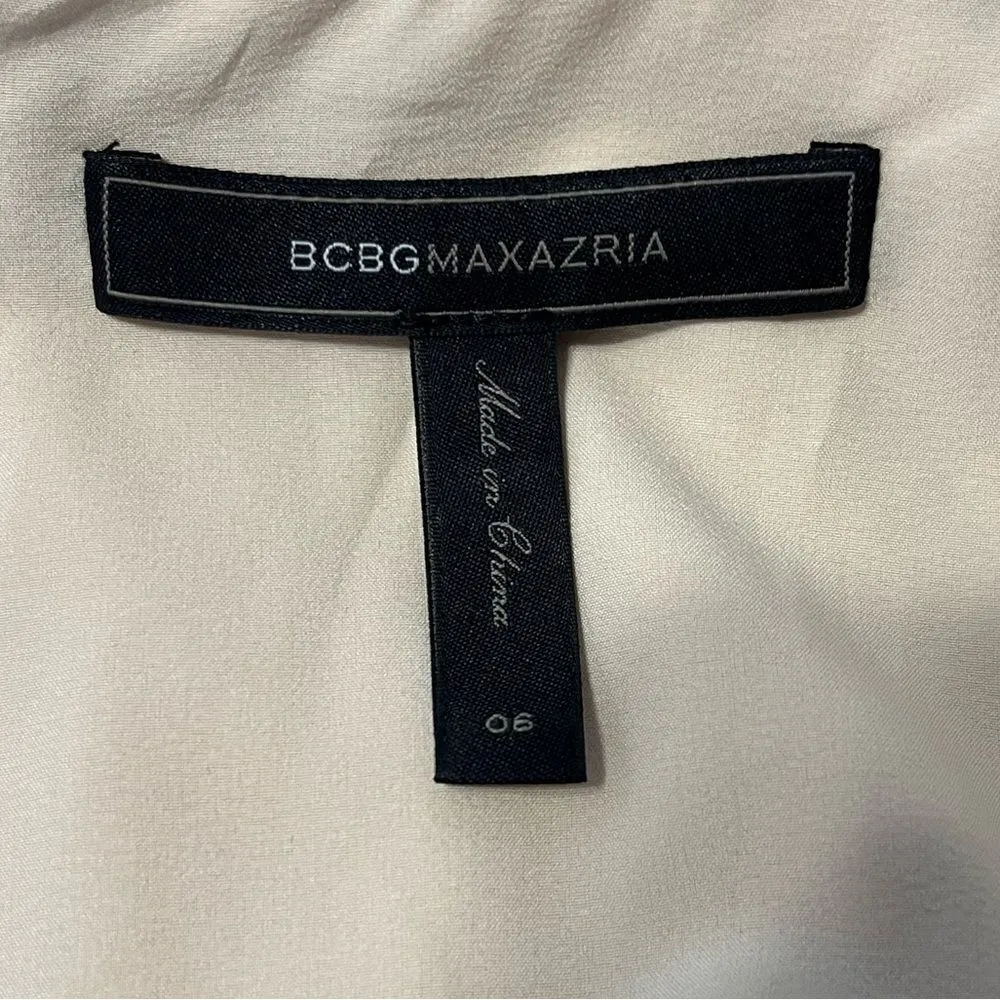 BCBGMAXAZRIA Etna Lace Peplum Sheath Dress - Image 8