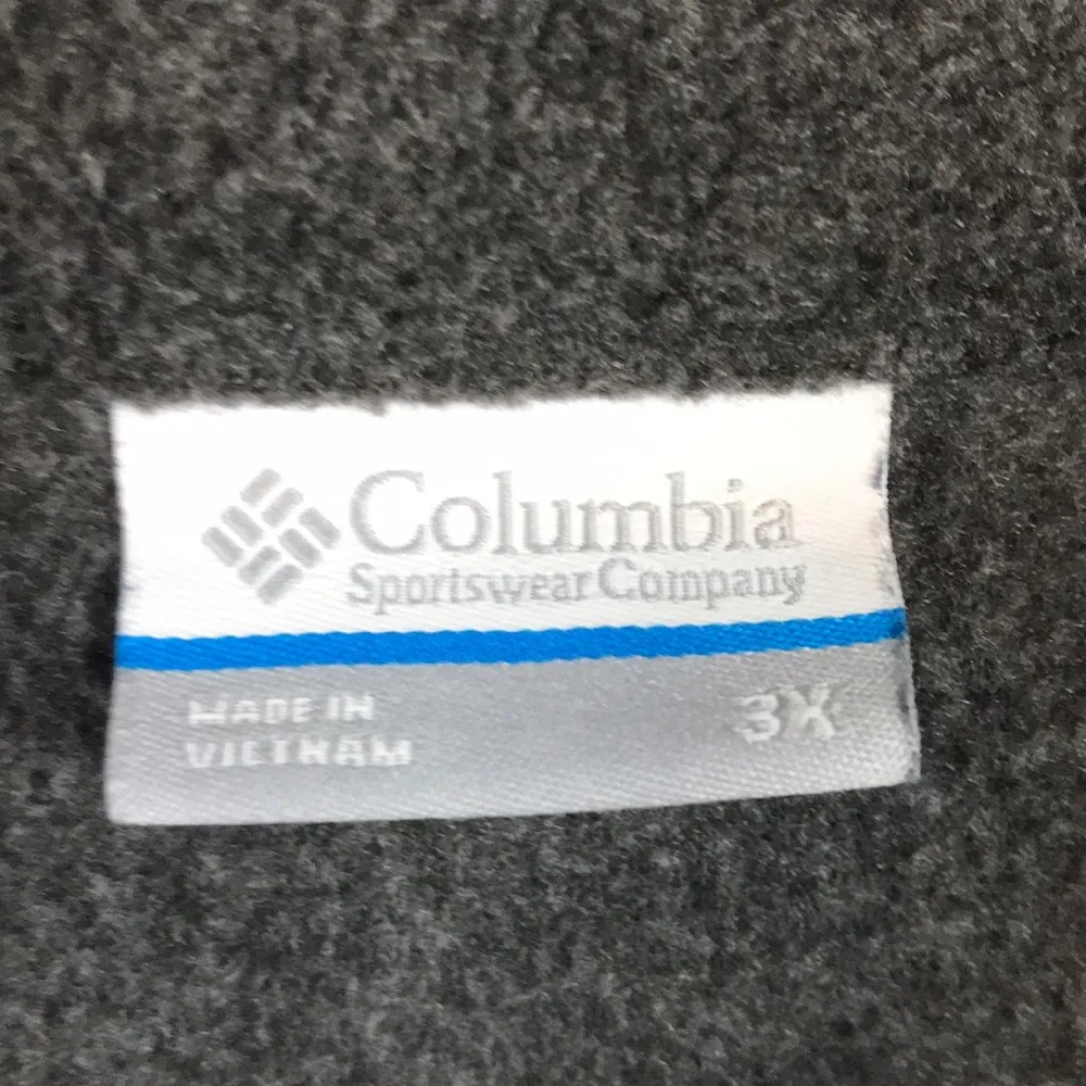 Columbia Women’s Camping Hiking Outdoor Gray Fleece Zip-Up Jacket - Image 11