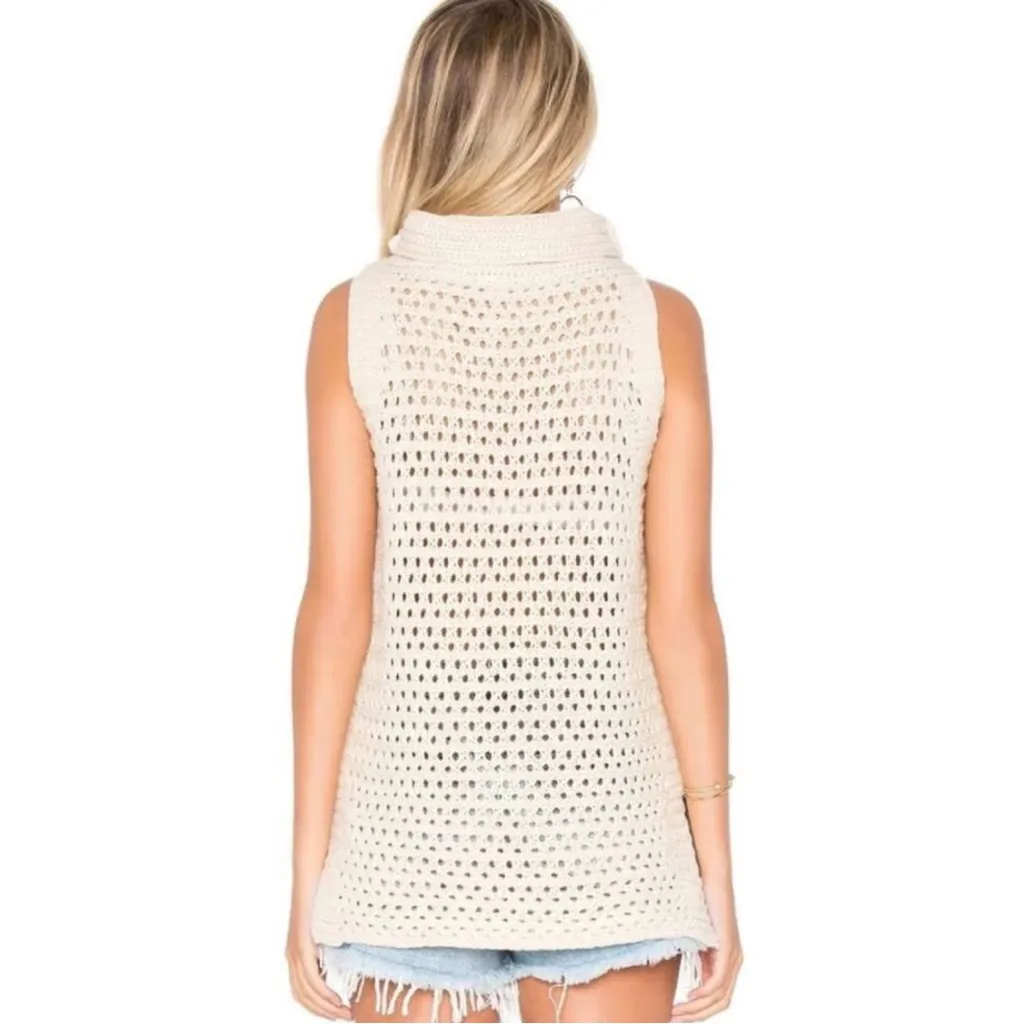 NWT Free People Northern Lights Vest In Rust - Image 4