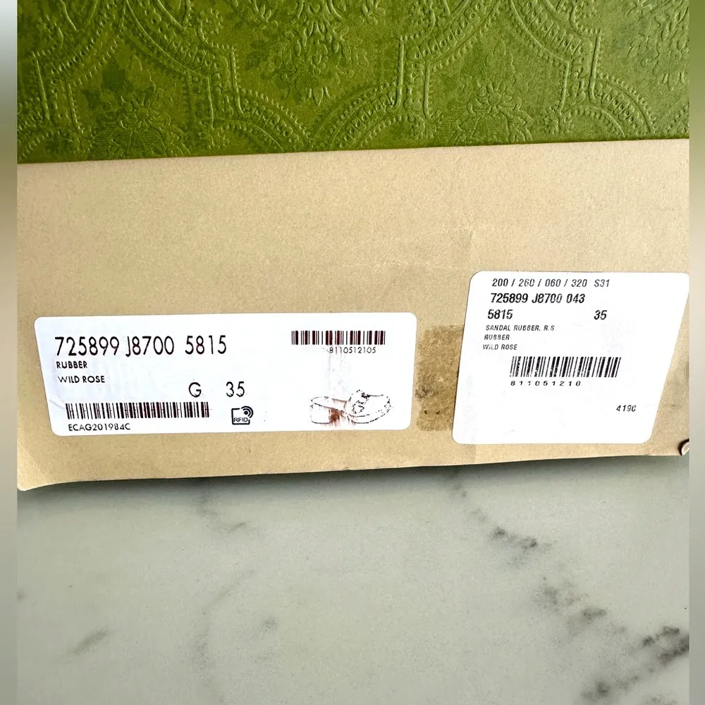 Gucci Rubber Mules - Image 9