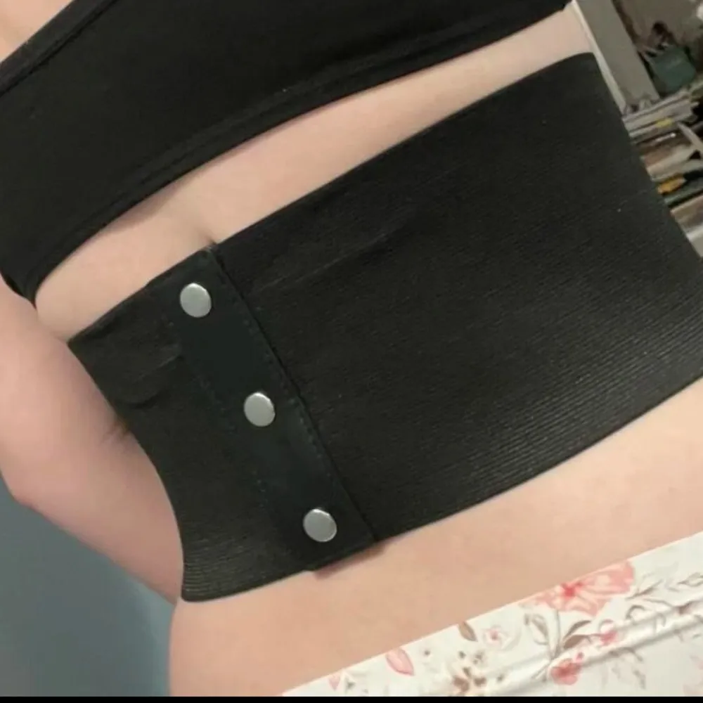 Black O Ring Corset Belt New - Image 11
