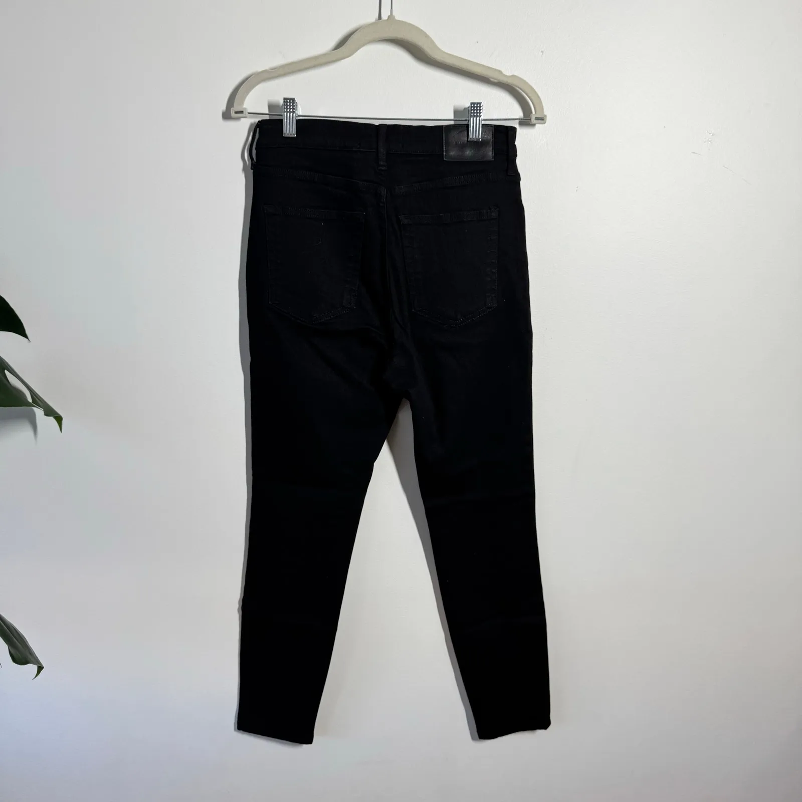 Everlane Ankle Jean Women 29 Black Straight Skinny Minimal Modest Closet Staple - Image 6