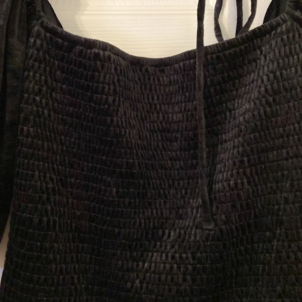 Lucy Paris Valvet Helena Wrap size M so beautiful color black - Image 7