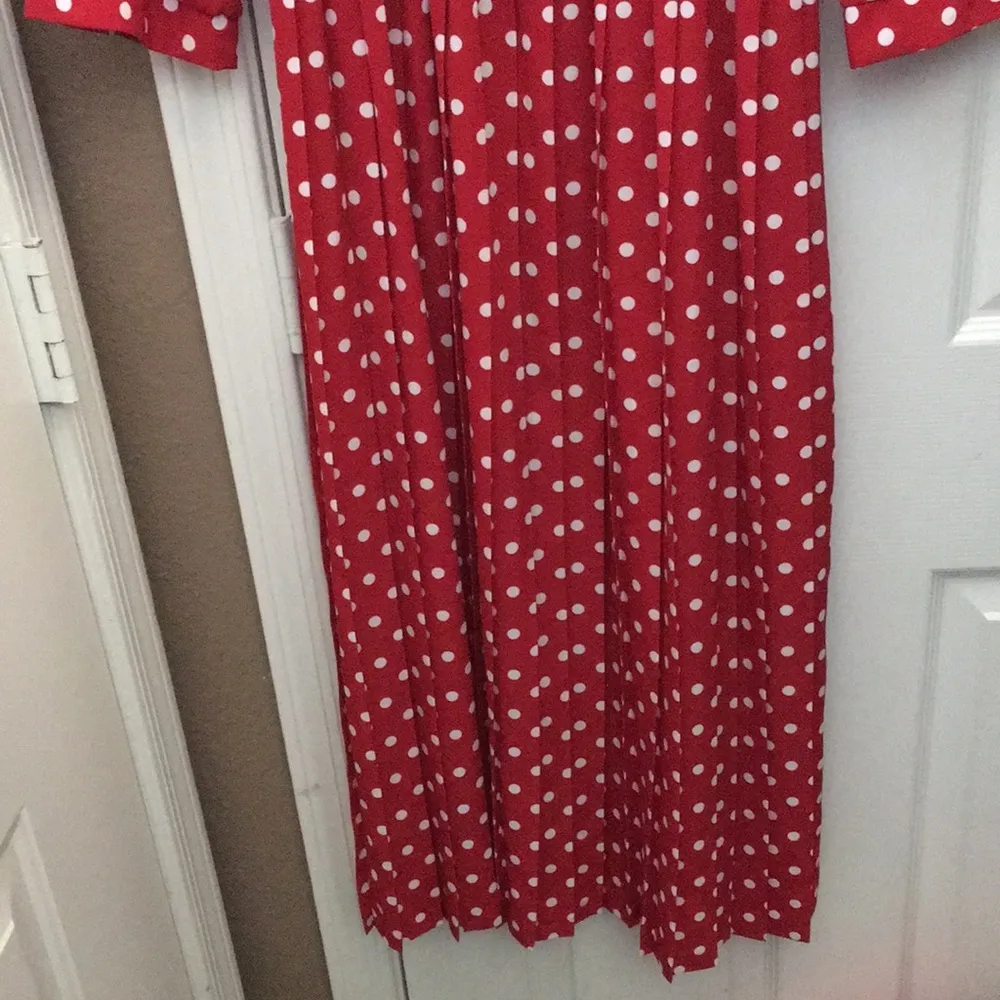 FINAL MARKDOWN Vintage lady carol dress (14) Red - Image 3