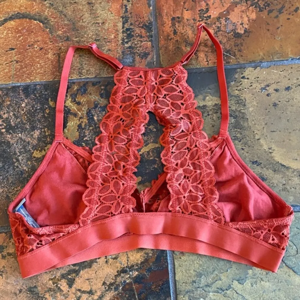 Aerie Terracotta Lace Bralette - Image 2