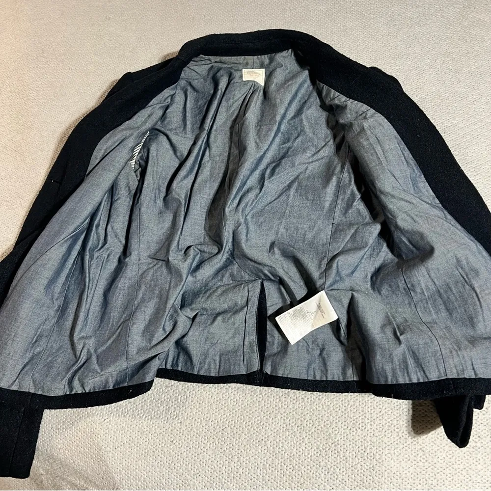 Gap The Modern Blazer in Navy Blue Wool Blend Size 8 NWOT - Image 5