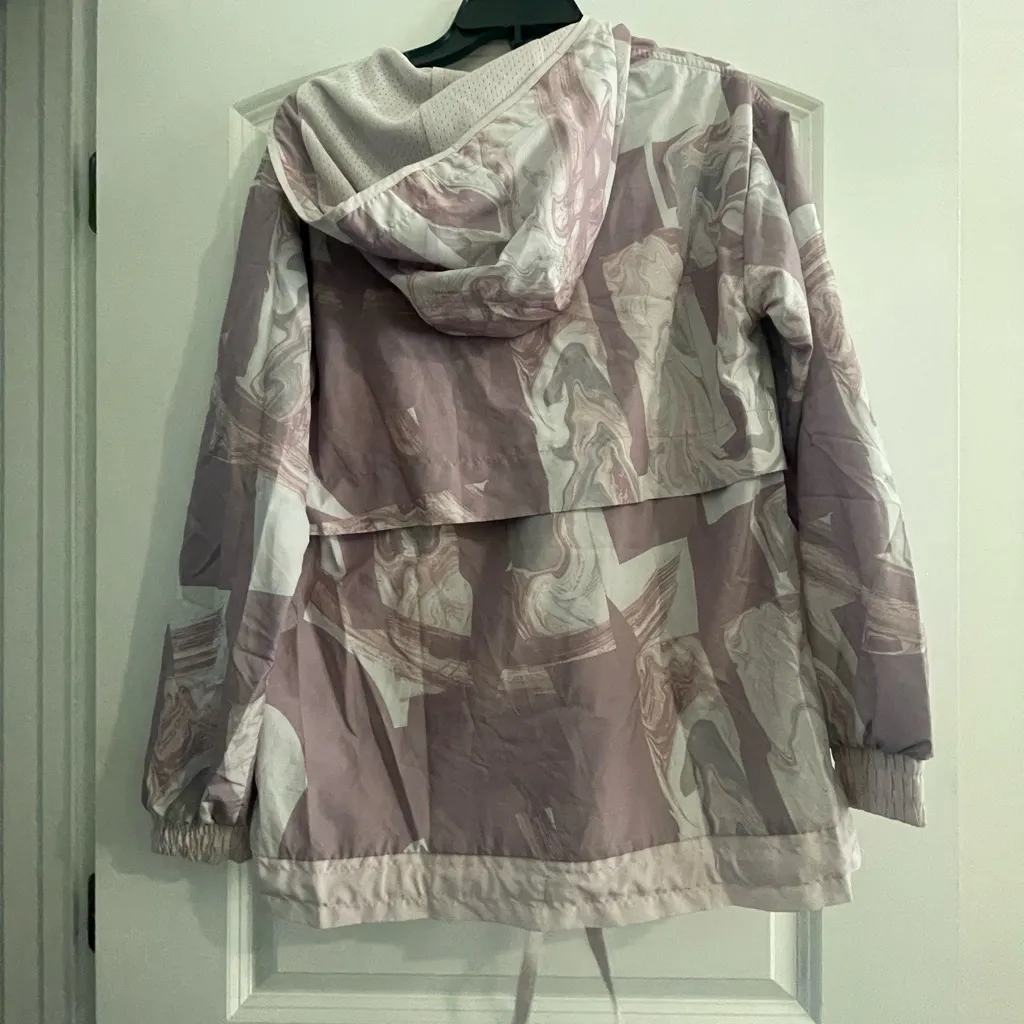 Nike Pink and White Jacket - Image 5