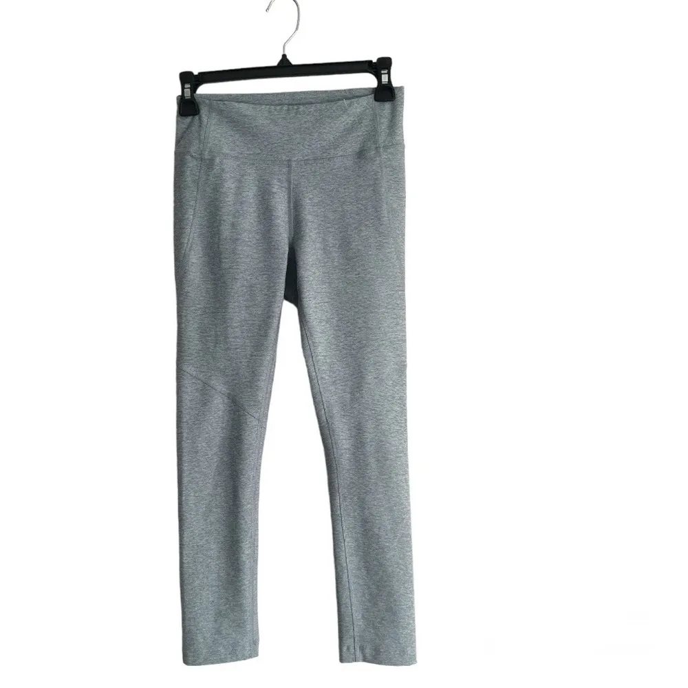 Outdoor Voices Blue/Gray Warm Up Cropped Leggings Small - Image 4