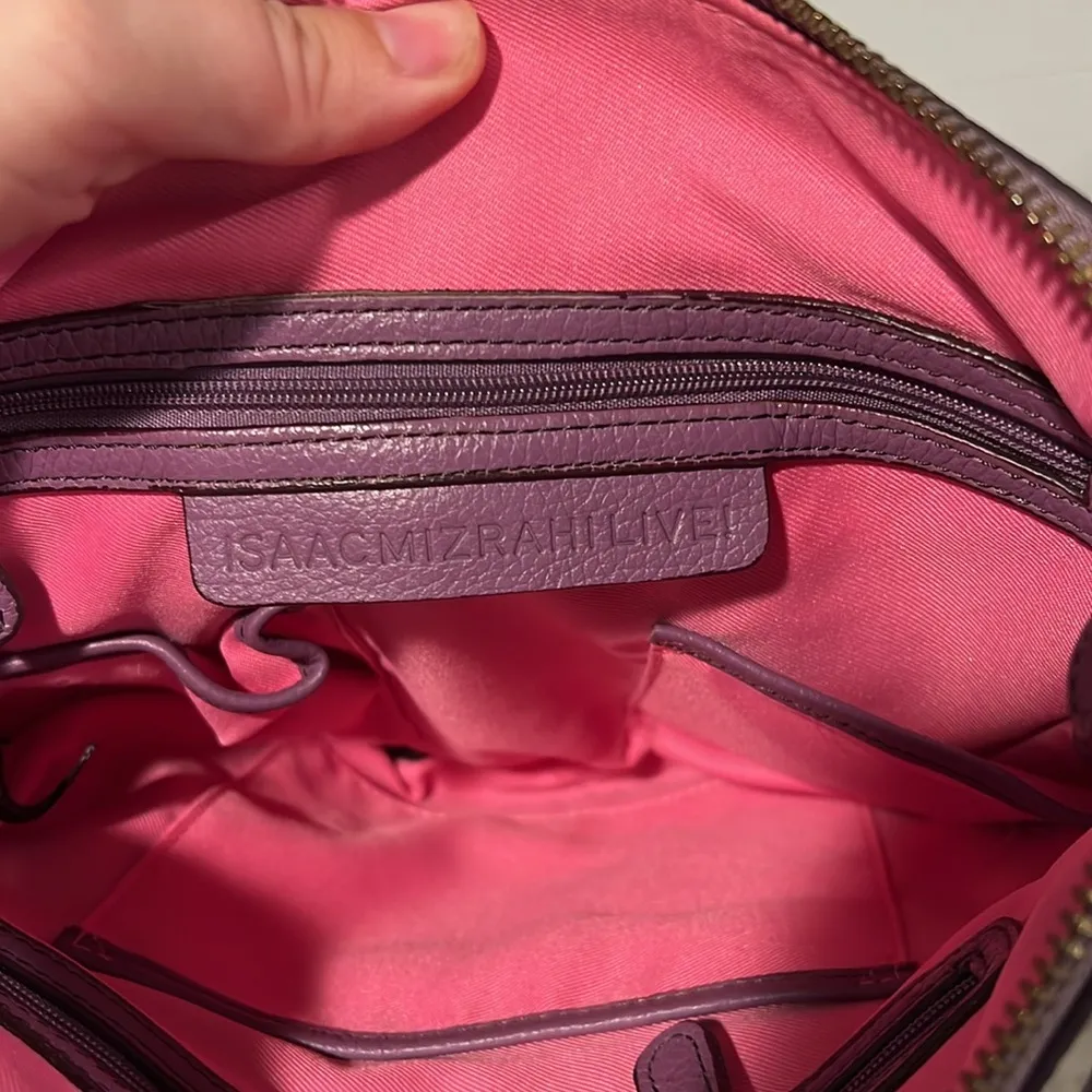 Isaac Mizrahi leather‎ crossbody bag - Image 6