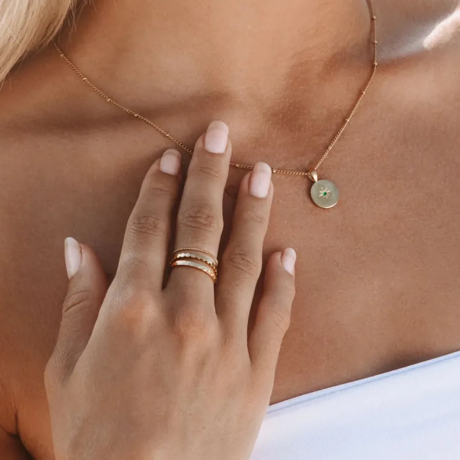 Elegant Gold Stacking Rings - Image 5