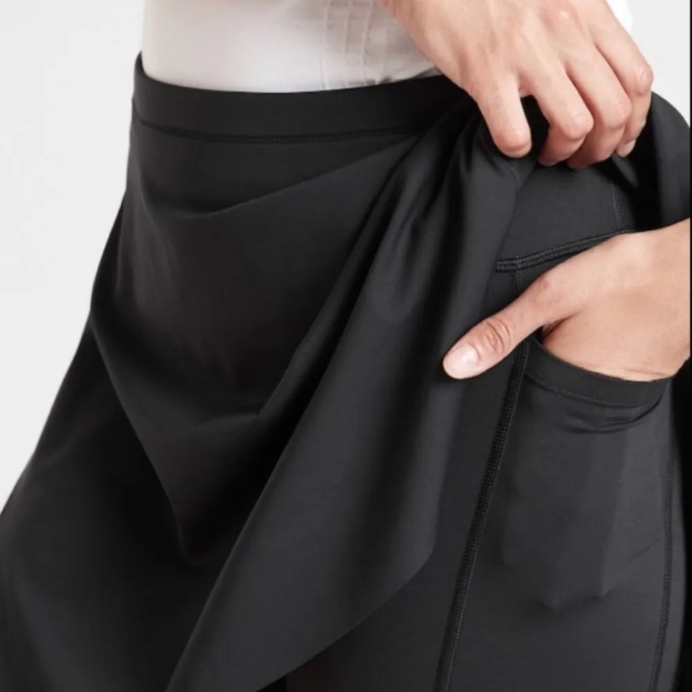 Athleta Match Point Skort in Black - Image 2