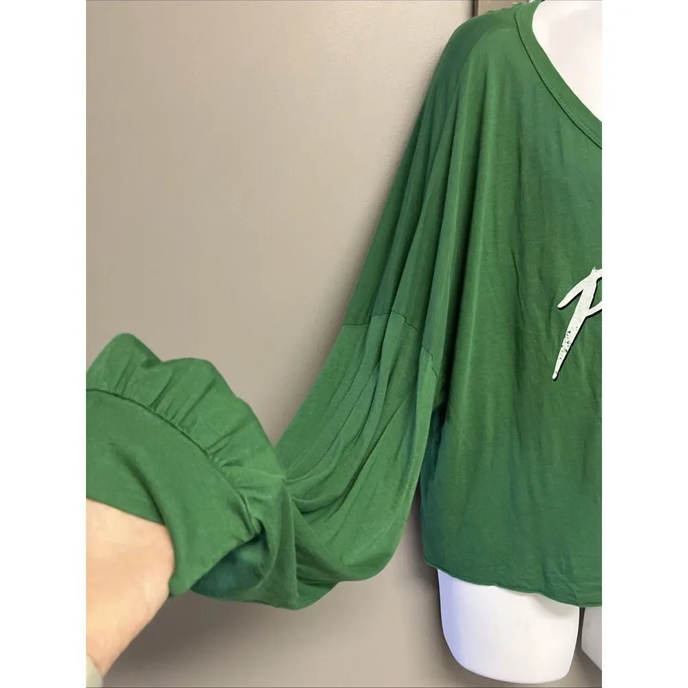 Majestic Women’s Philadelphia Eagles Barkley 26 Long Sleeves V-Neck T-shirt- 2XL - Image 4