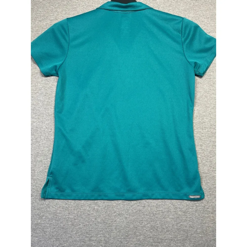 Women's The North Face Teal Polo Shirt Size L/G - Image 4