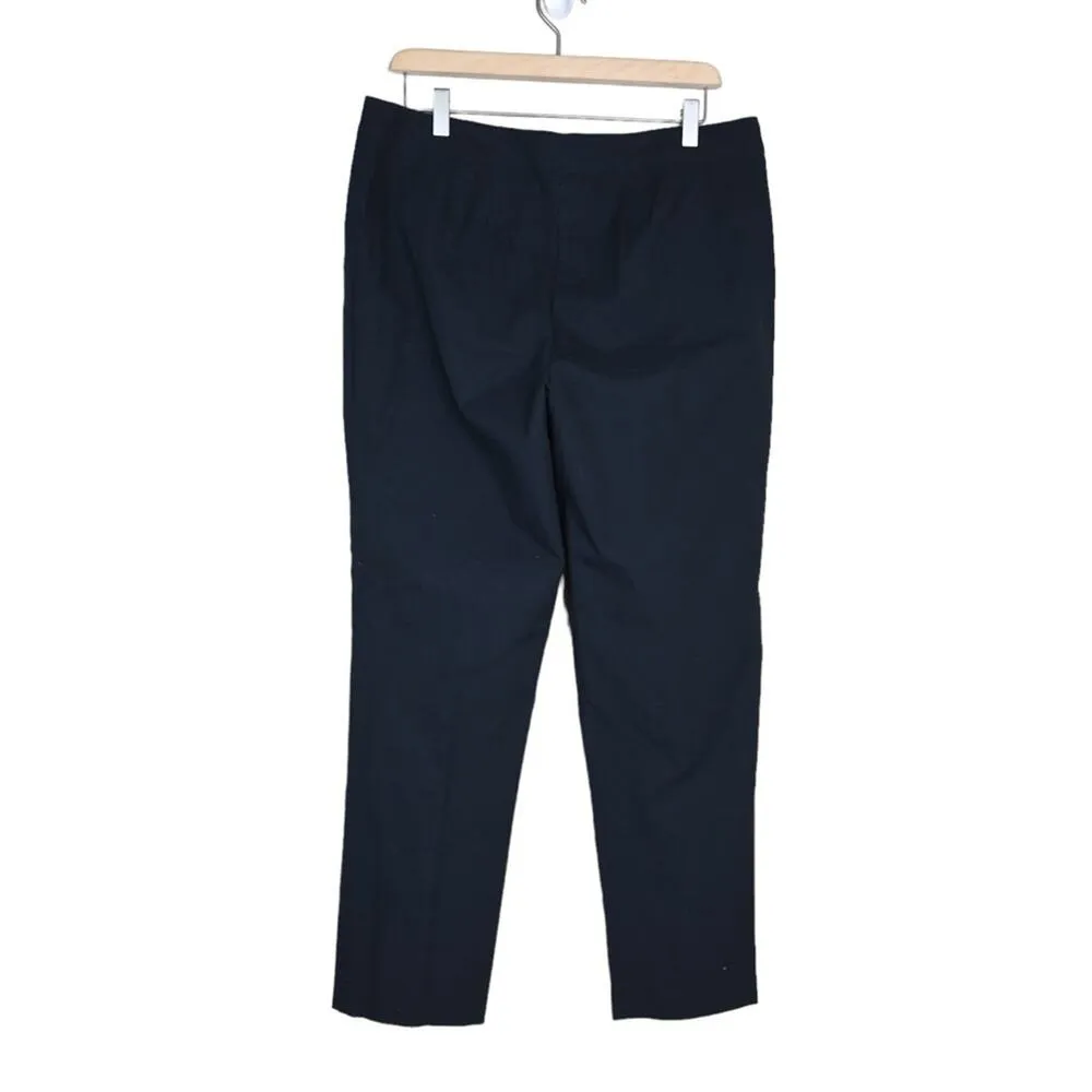 J. Jill Womens 12 Black Straight Leg Pants - Image 2