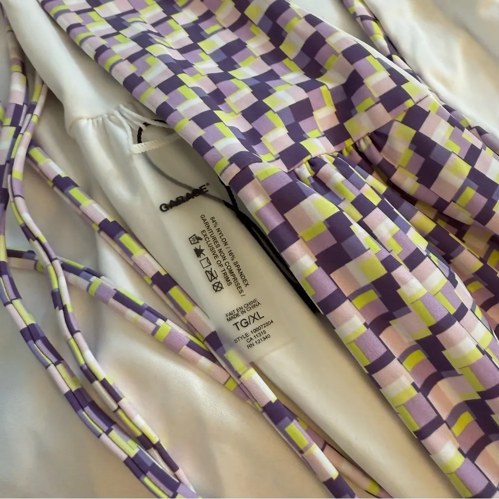 NWOT Garage Wrap Swim Top - Image 7