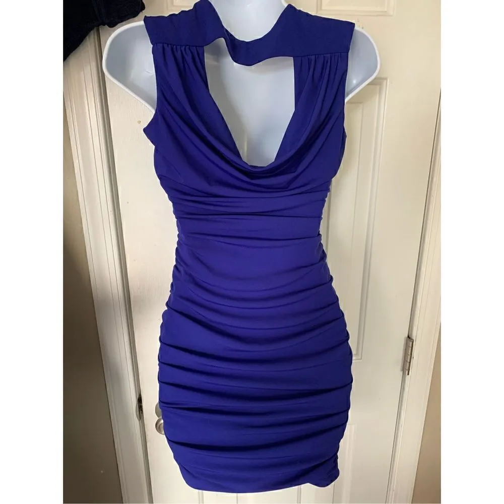 Bcx blue stretchy dress sexy - Image 4