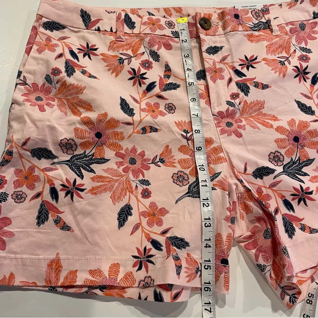 Style &Co chino mid rise short batik print pink size 18 5.5” inseam - Image 7