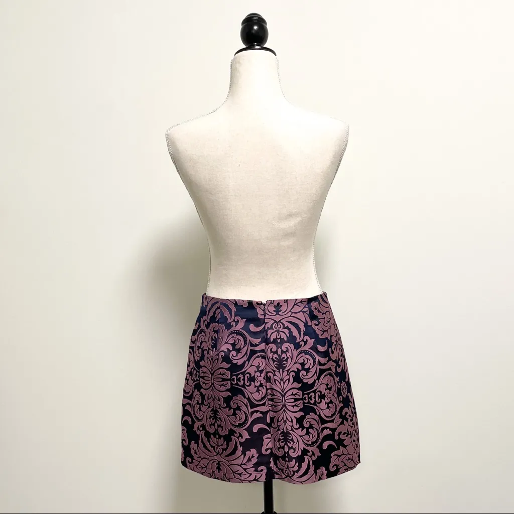 Forever 21  Damask Lined Short Skirt Medium EUC - Image 4