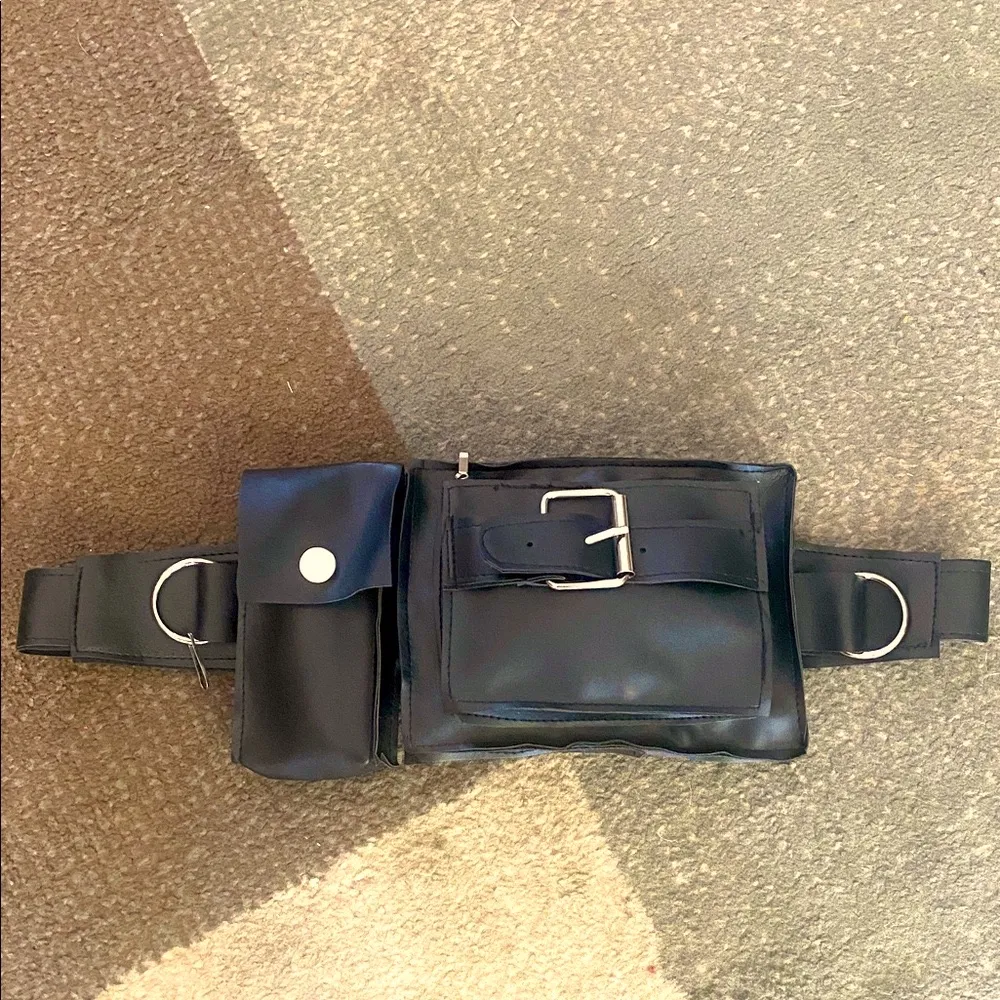 New Fanny Pack, Waist Bag for Travel Outdoor black - Image 2