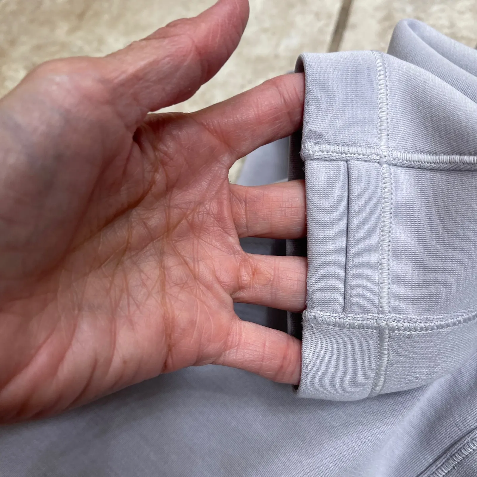 Lululemon Rulu Rally Wrap Jacket Heathered Ocean Mist Light Blue Purple Sz 8 - Image 13