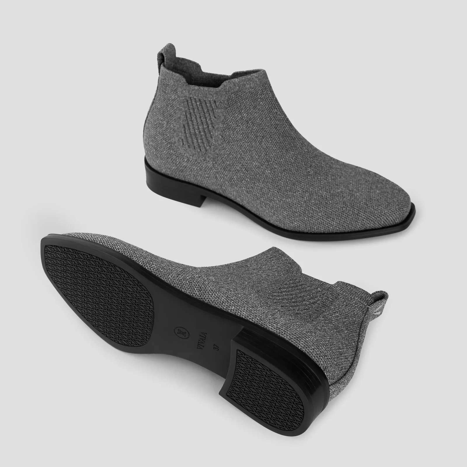 Vivaia Ryan Pro SlipOn Wtr RPT Elegant Casual Chelsea Boot Comfort Rich Grey 8.5 Gray - Image 5