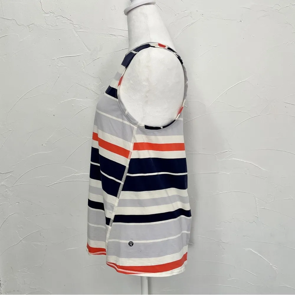 All Tied Up Tank
Beach Blanket Stripe Alarming Naval Blue - Image 6