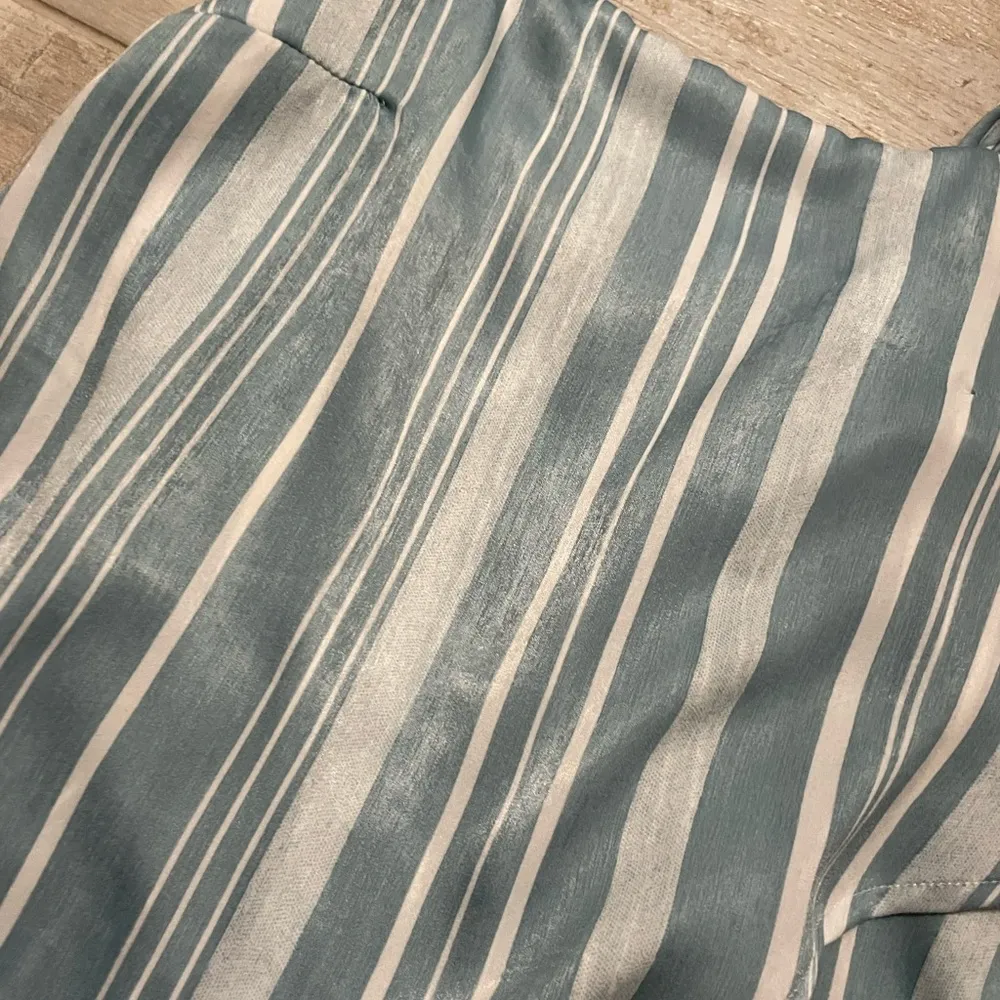 Silky Striped Romper - Image 2