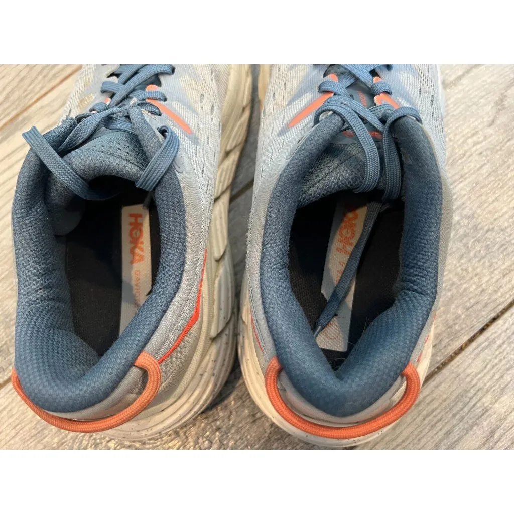 Hoka One One‎ Gaviota 4 Running Shoes Womens size 8 B Blue Fog Sneakers Comfort - Image 12