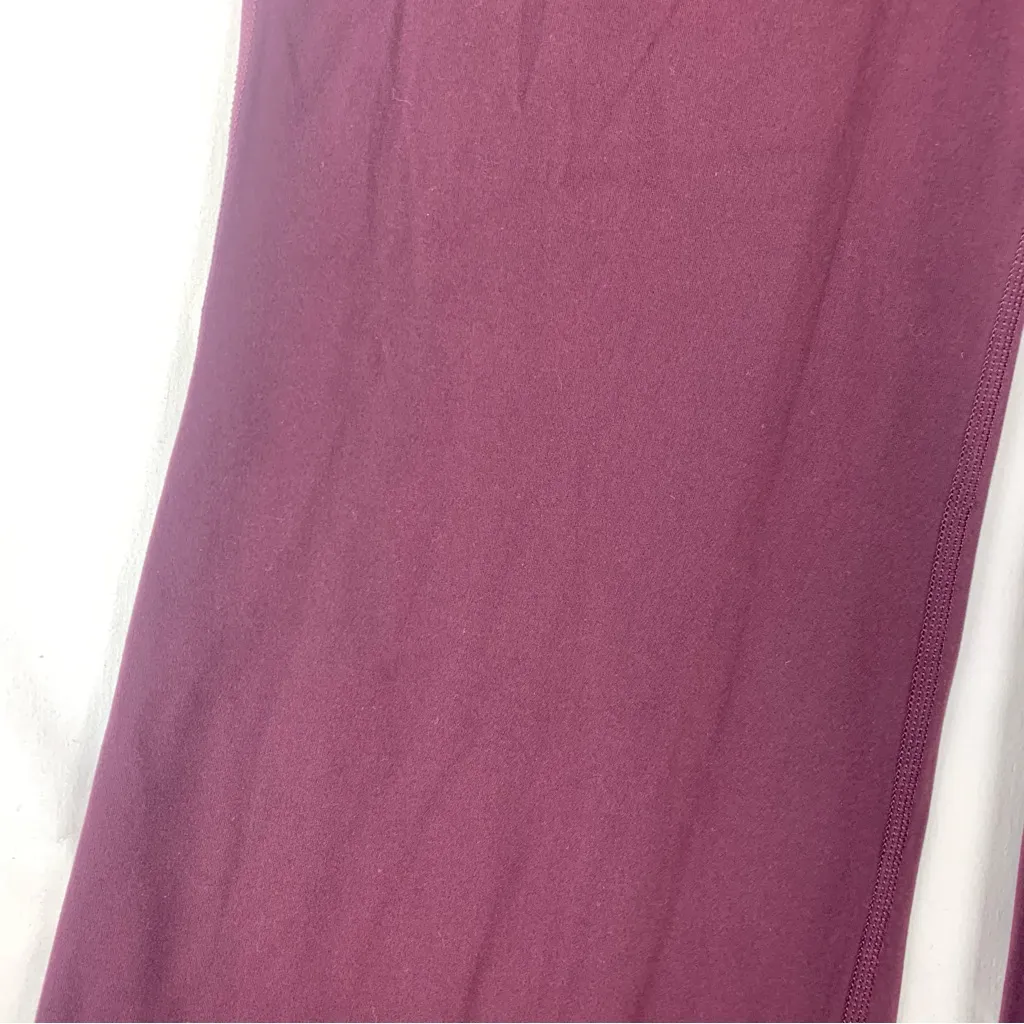 Athleta size medium elation flare pant Deep Burgundy Apparel FLAWED - Image 11