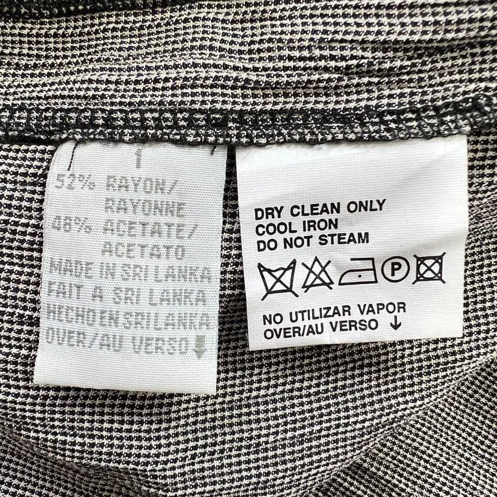 Vtg. ELISABETH Liz Claiborne Womens XL Tunic Vest Buttons Pockets Gray Lagenlook - Image 4