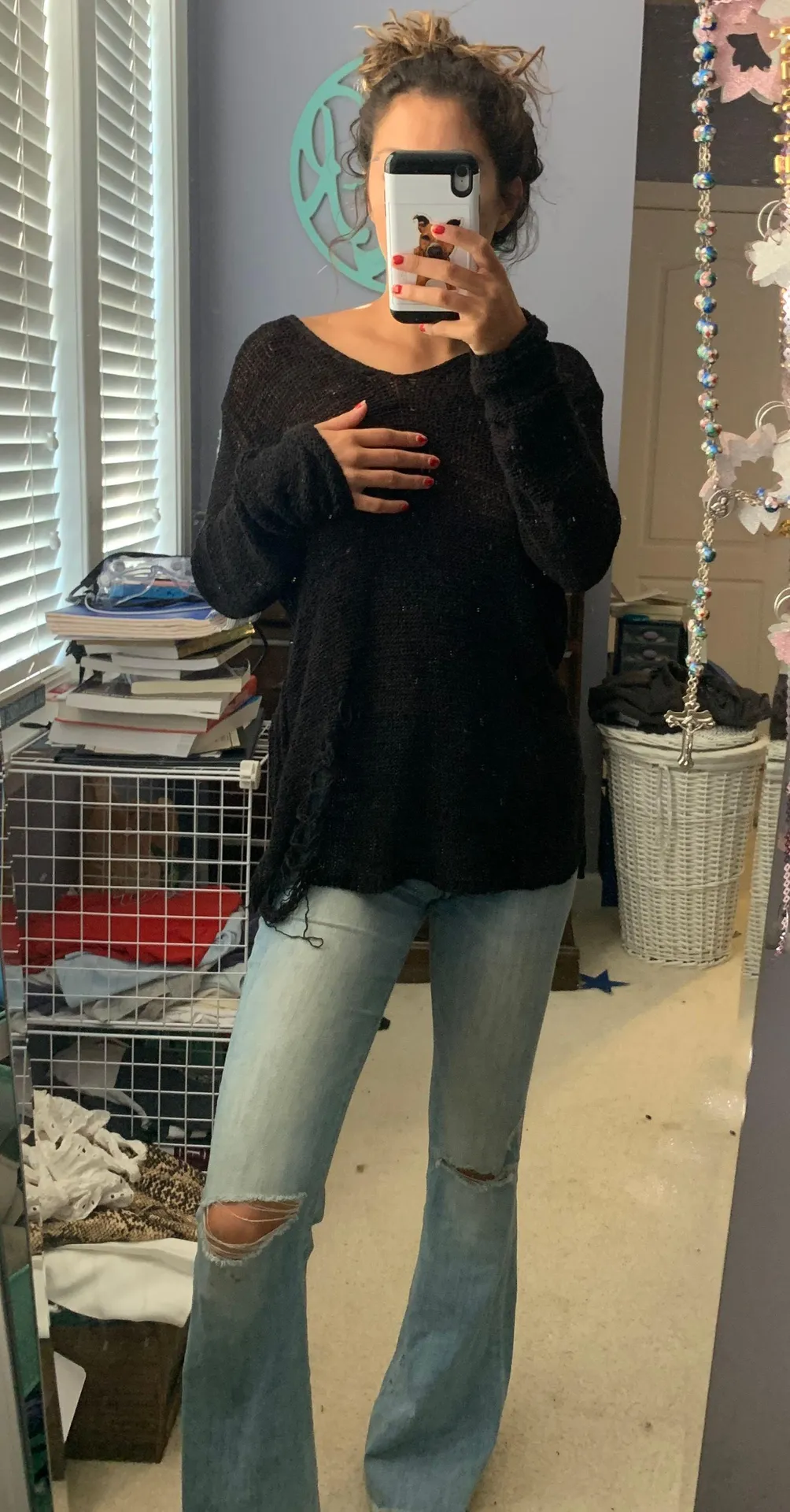 Distressed Sweater - Image 3