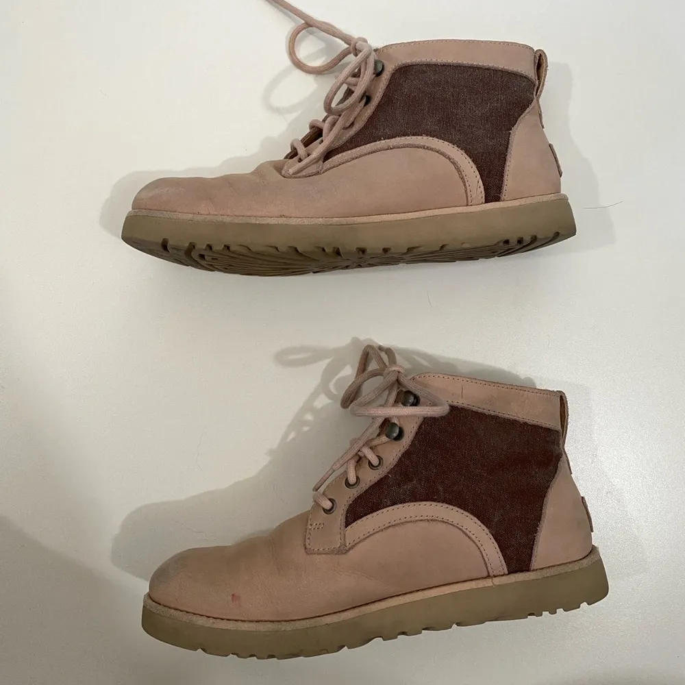 UGG Bethany Canvas Quartz Shoes Pink High Top Size 9 - Image 8