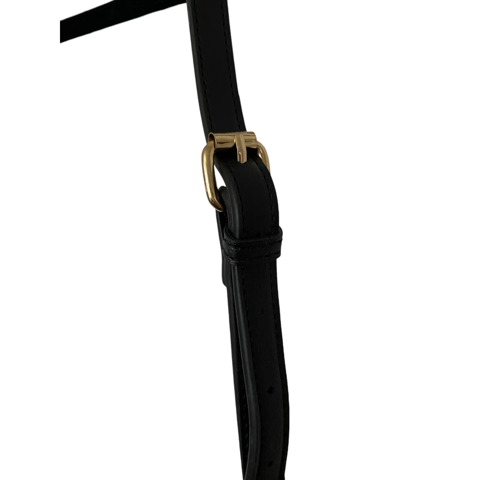 Nanette Lepore Black Satchel Bucket Bag Laser Flower Cut Out-Crossbody/Shoulder - Image 7