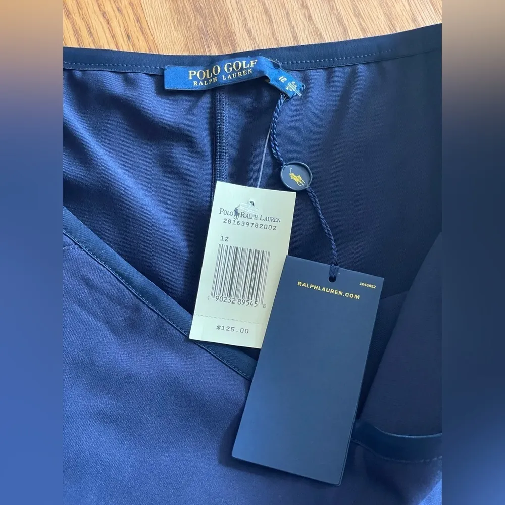 Ralph Lauren Polo Golf Skort Blue Label Performance Skort Active Wear Sz 12 NWT - Image 6