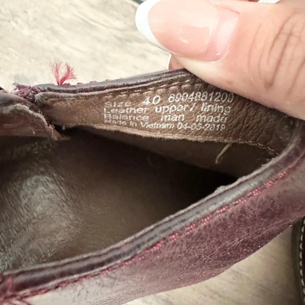 Dansko Leyla Zip Ankle Bootie Womens 9.5-10 EU 40  Leather Hidden Wedge - Image 6