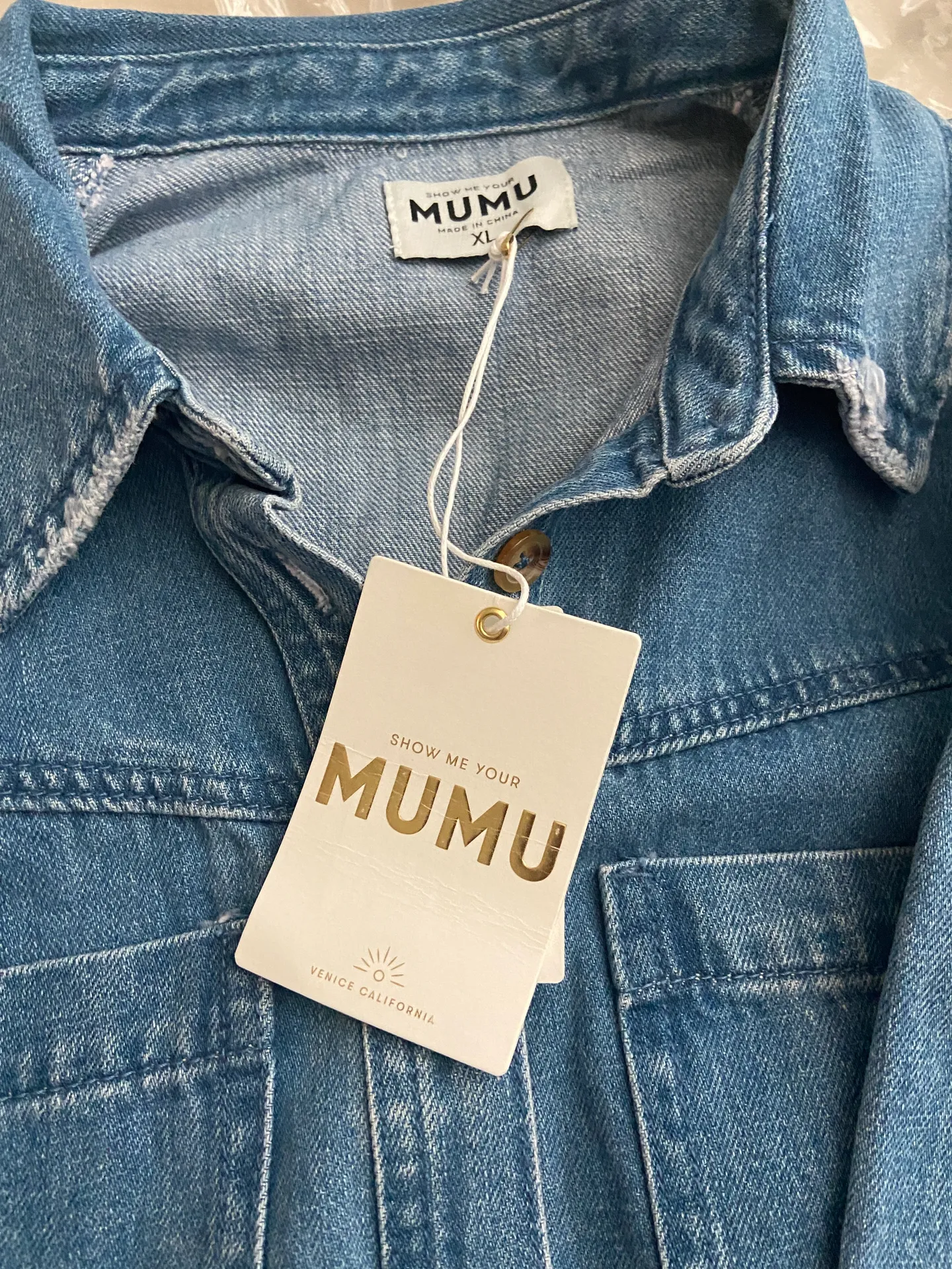 Denim Durango Dress - Image 3