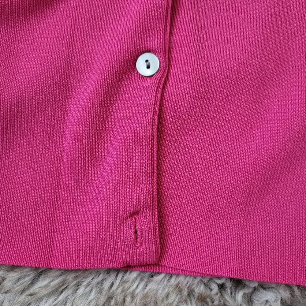 Worthington Button Down Cardigan Pink Size Medium - Image 2