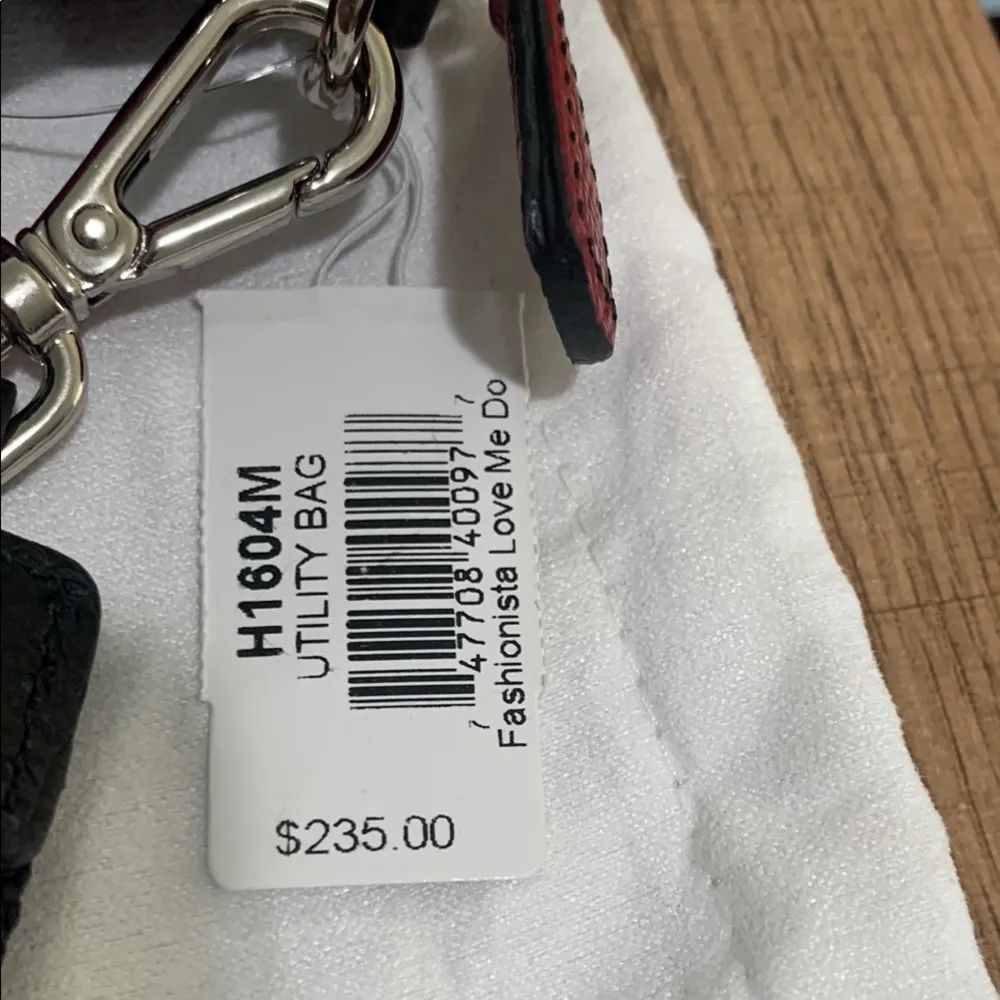 Brighton Love Me Do Leather Utility Bag NWT - Image 8