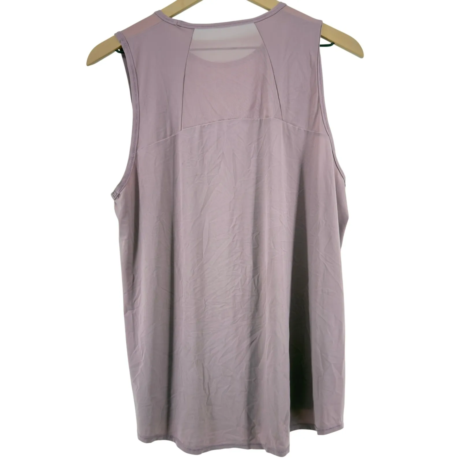 Lululemon Sculpt Tank Top‎ Lavender Lux Women 14 Mesh Athleisure W1FM4S *READ - Image 5