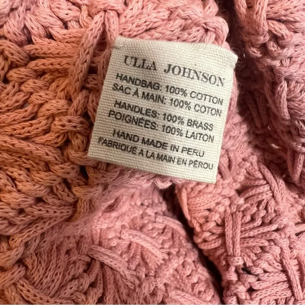 Ulla Johnson Kala Tote Rose Pink - Image 6