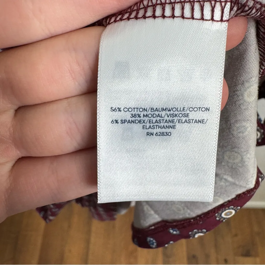 Lands’‎ End NWT Knit Long Sleeve Tie Waist Midi Dress Size Xlarge - Image 6