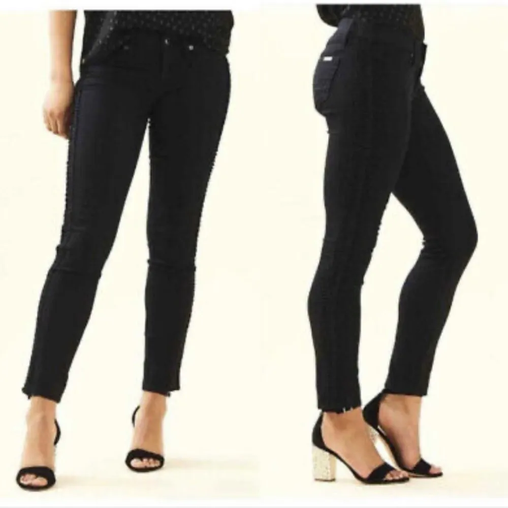 NWOT Lilly Pulitzer Ocean Skinny jeans in Onyx! Size 8! - Image 11