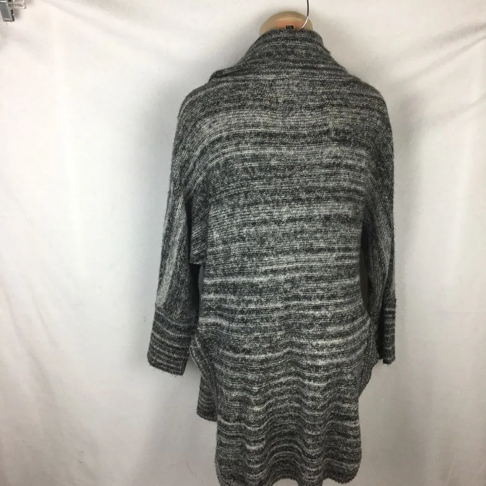 Anthropologie Thistle & Lavender Gray Cowl Neck Knit Long Sleeve Sweater S - Image 3
