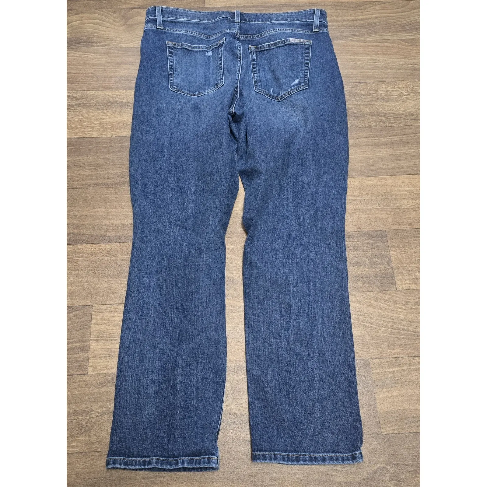 Joes Size 32 Women Jeans  Straight Mid Rise Inglewood‎ Distressed Denim - Image 2