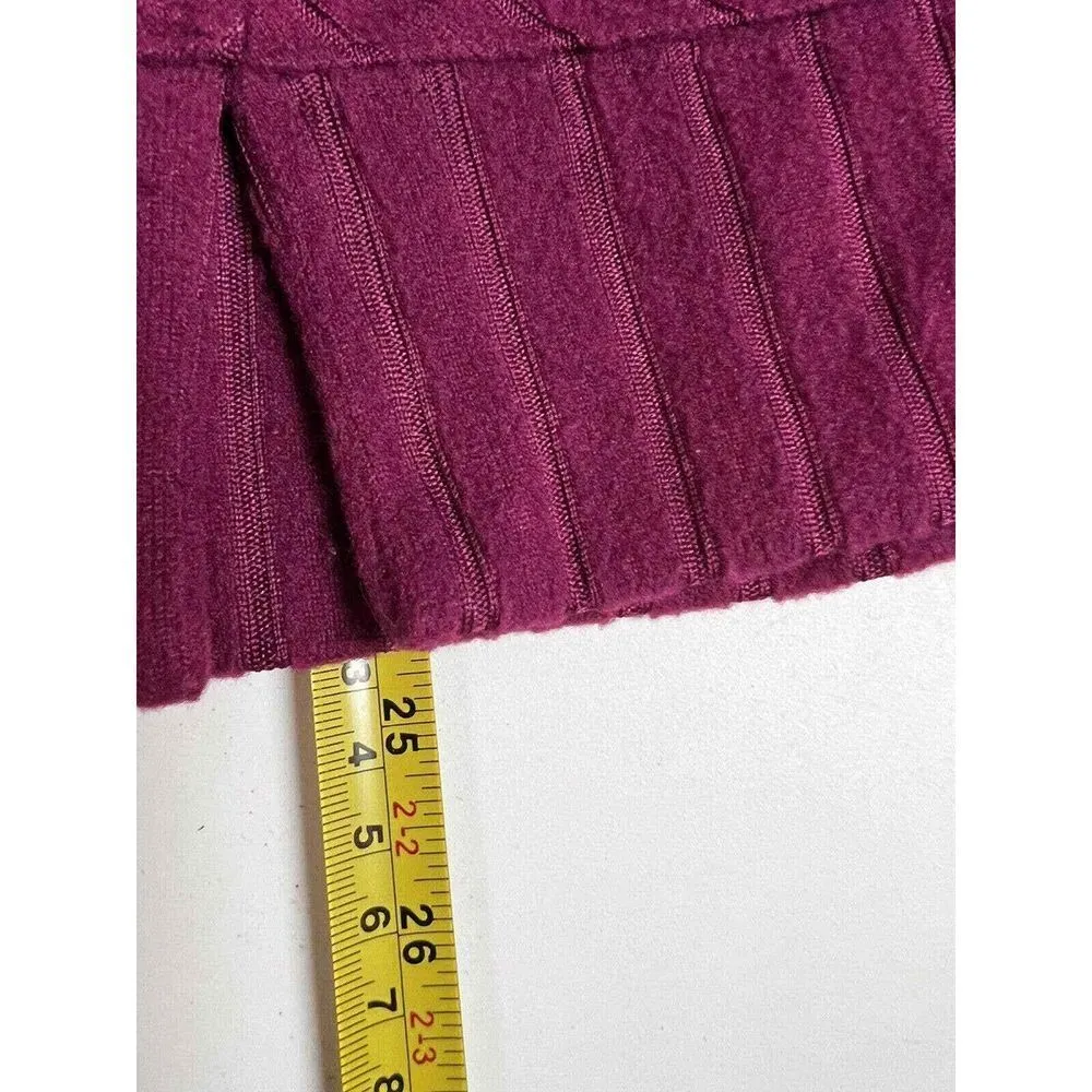 Nine West XSmall Small women hoodie shirt purple  AOH-B‎ - Image 5